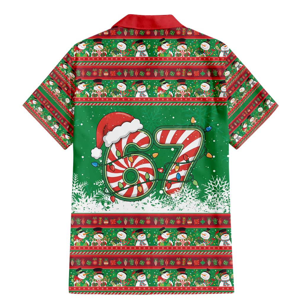 67 Six Seven Funny Meme Christmas Family Matching Mermaid Dress and Hawaiian Shirt Funny Xmas - Wonder Print Shop