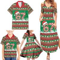 67 Six Seven Funny Meme Christmas Family Matching Summer Maxi Dress and Hawaiian Shirt Funny Xmas - Wonder Print Shop