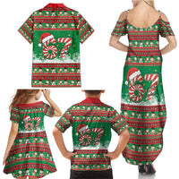 67 Six Seven Funny Meme Christmas Family Matching Summer Maxi Dress and Hawaiian Shirt Funny Xmas - Wonder Print Shop