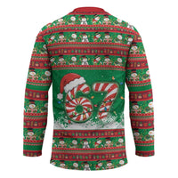 67 Six Seven Funny Meme Christmas Hockey Jersey Funny Xmas - Wonder Print Shop