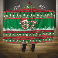 67 Six Seven Funny Meme Christmas Hooded Blanket Funny Xmas - Wonder Print Shop