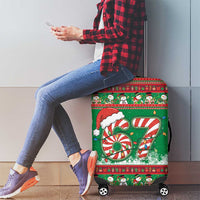 67 Six Seven Funny Meme Christmas Luggage Cover Funny Xmas - Wonder Print Shop