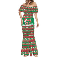 67 Six Seven Funny Meme Christmas Mermaid Dress Funny Xmas - Wonder Print Shop