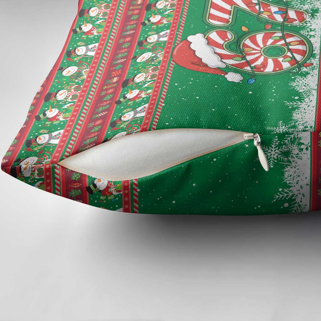 67 Six Seven Funny Meme Christmas Pillow Cover Funny Xmas - Wonder Print Shop