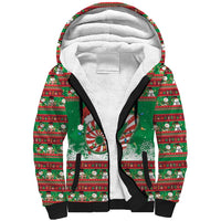 67 Six Seven Funny Meme Christmas Sherpa Hoodie Funny Xmas - Wonder Print Shop