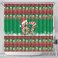 67 Six Seven Funny Meme Christmas Shower Curtain Funny Xmas - Wonder Print Shop
