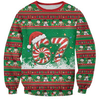 67 Six Seven Funny Meme Christmas Sweatshirt Funny Xmas - Wonder Print Shop