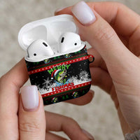Fishing Christmas Merry Fishmas AirPods Case We Wish You A Merry Fishmas - Wonder Print Shop