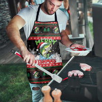 Fishing Christmas Merry Fishmas Apron We Wish You A Merry Fishmas - Wonder Print Shop