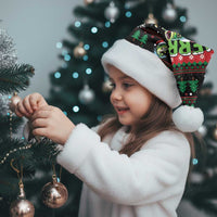 Fishing Christmas Merry Fishmas Christmas Santa Hat We Wish You A Merry Fishmas - Wonder Print Shop