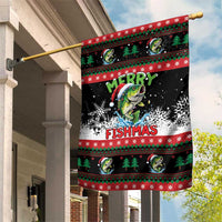 Fishing Christmas Merry Fishmas Garden Flag We Wish You A Merry Fishmas - Wonder Print Shop