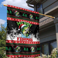 Fishing Christmas Merry Fishmas Garden Flag We Wish You A Merry Fishmas - Wonder Print Shop