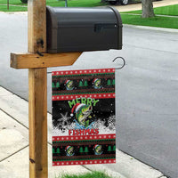 Fishing Christmas Merry Fishmas Garden Flag We Wish You A Merry Fishmas - Wonder Print Shop