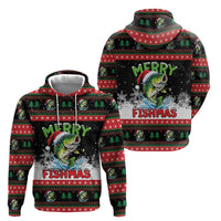 Fishing Christmas Merry Fishmas Hoodie We Wish You A Merry Fishmas - Wonder Print Shop