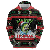 Fishing Christmas Merry Fishmas Hoodie We Wish You A Merry Fishmas - Wonder Print Shop