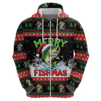 Fishing Christmas Merry Fishmas Hoodie We Wish You A Merry Fishmas - Wonder Print Shop