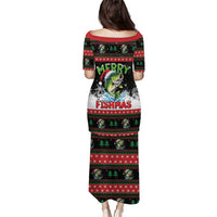 Fishing Christmas Merry Fishmas Puletasi We Wish You A Merry Fishmas - Wonder Print Shop