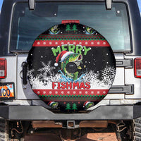 Fishing Christmas Merry Fishmas Spare Tire Cover We Wish You A Merry Fishmas - Wonder Print Shop
