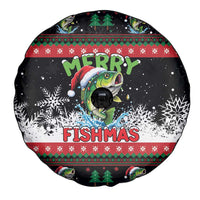 Fishing Christmas Merry Fishmas Spare Tire Cover We Wish You A Merry Fishmas - Wonder Print Shop
