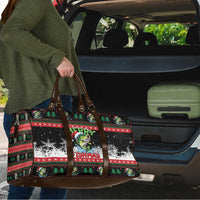 Fishing Christmas Merry Fishmas Travel Bag We Wish You A Merry Fishmas - Wonder Print Shop