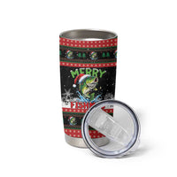 Fishing Christmas Merry Fishmas Tumbler Cup We Wish You A Merry Fishmas - Wonder Print Shop