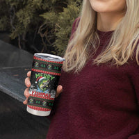 Fishing Christmas Merry Fishmas Tumbler Cup We Wish You A Merry Fishmas - Wonder Print Shop