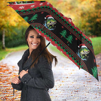 Fishing Christmas Merry Fishmas Umbrella We Wish You A Merry Fishmas - Wonder Print Shop