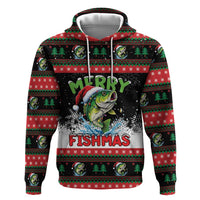 Fishing Christmas Merry Fishmas Zip Hoodie We Wish You A Merry Fishmas - Wonder Print Shop