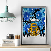Estonia Independence Day Canvas Wall Art Cornflower Unique Style - Wonder Print Shop