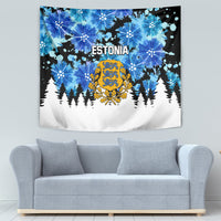 Estonia Independence Day Tapestry Cornflower Unique Style - Wonder Print Shop