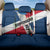 Dominican Republic Independence Day Back Car Seat Cover Coat Of Arms Flag Style - Wonder Print Shop