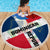 Dominican Republic Independence Day Beach Blanket Coat Of Arms Flag Style - Wonder Print Shop