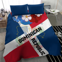 Dominican Republic Independence Day Bedding Set Coat Of Arms Flag Style - Wonder Print Shop