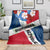 Dominican Republic Independence Day Blanket Coat Of Arms Flag Style LT01
