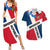 Dominican Republic Independence Day Couples Matching Summer Maxi Dress and Hawaiian Shirt Coat Of Arms Flag Style LT01