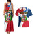 Dominican Republic Independence Day Couples Matching Tank Maxi Dress and Hawaiian Shirt Coat Of Arms Flag Style LT01