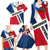 Dominican Republic Independence Day Family Matching Long Sleeve Bodycon Dress and Hawaiian Shirt Coat Of Arms Flag Style LT01