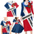 Dominican Republic Independence Day Family Matching Long Sleeve Bodycon Dress and Hawaiian Shirt Coat Of Arms Flag Style - Wonder Print Shop