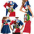 Dominican Republic Independence Day Family Matching Short Sleeve Bodycon Dress and Hawaiian Shirt Coat Of Arms Flag Style - Wonder Print Shop