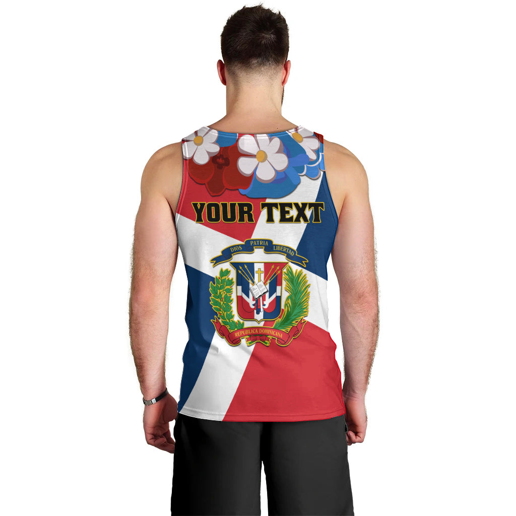 Dominican Republic Independence Day Men Tank Top Coat Of Arms Flag Style - Wonder Print Shop