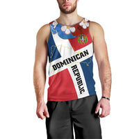 Dominican Republic Independence Day Men Tank Top Coat Of Arms Flag Style - Wonder Print Shop