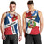 Dominican Republic Independence Day Men Tank Top Coat Of Arms Flag Style LT01