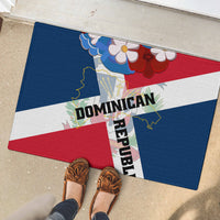 Dominican Republic Independence Day Rubber Doormat Coat Of Arms Flag Style - Wonder Print Shop