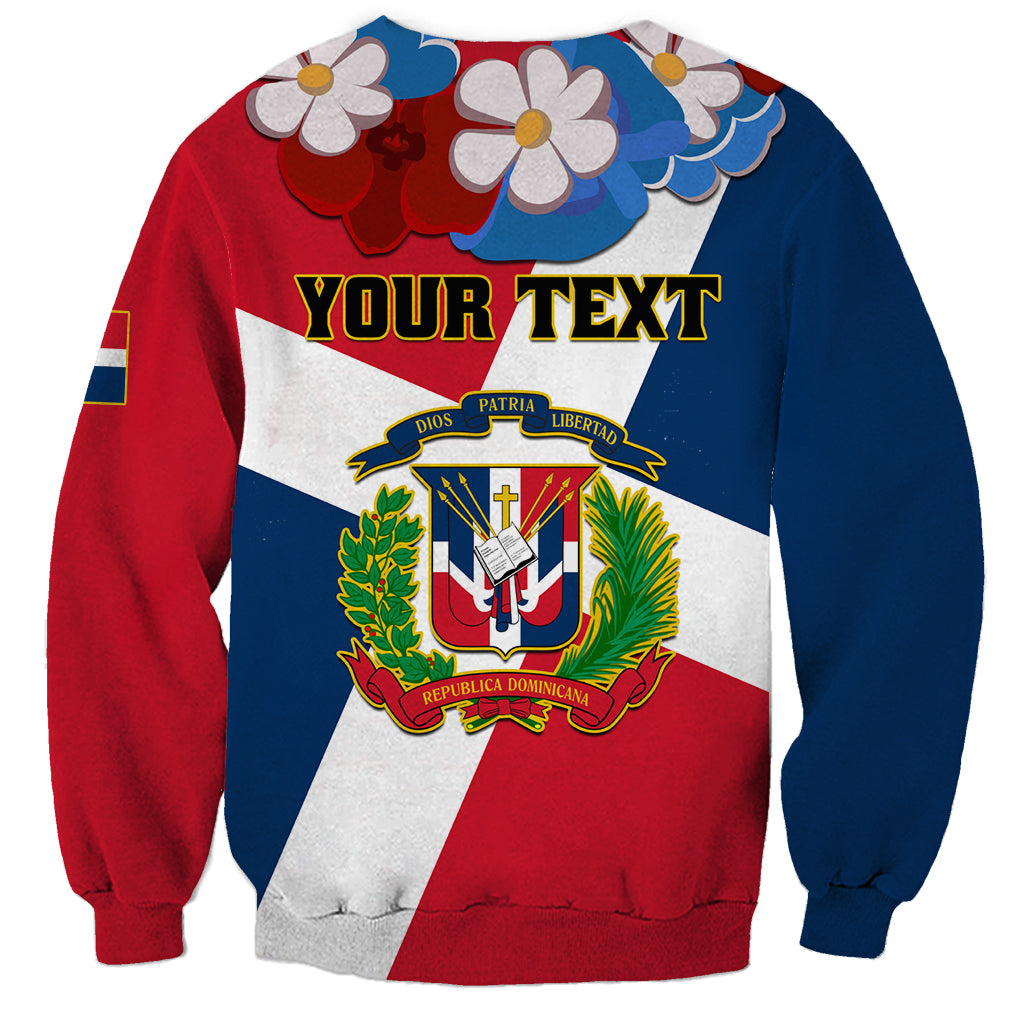 Dominican Republic Independence Day Sweatshirt Coat Of Arms Flag Style - Wonder Print Shop