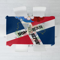 Dominican Republic Independence Day Tablecloth Coat Of Arms Flag Style - Wonder Print Shop