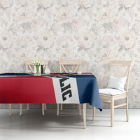 Dominican Republic Independence Day Tablecloth Coat Of Arms Flag Style - Wonder Print Shop