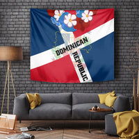 Dominican Republic Independence Day Tapestry Coat Of Arms Flag Style - Wonder Print Shop