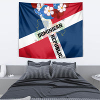 Dominican Republic Independence Day Tapestry Coat Of Arms Flag Style - Wonder Print Shop