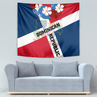 Dominican Republic Independence Day Tapestry Coat Of Arms Flag Style - Wonder Print Shop