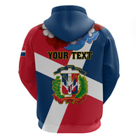 Dominican Republic Independence Day Zip Hoodie Coat Of Arms Flag Style - Wonder Print Shop